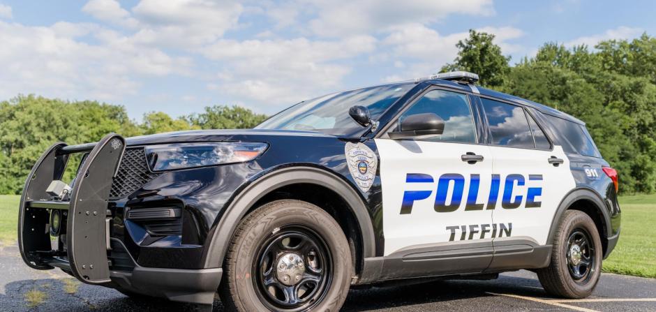 Tiffin Police Department patrol vehicle