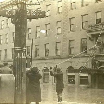 1913 flood - Shawhan Hotel