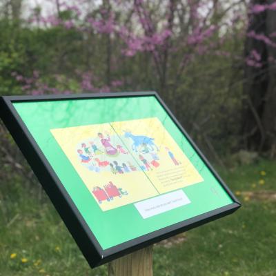 Storybook trail at Schekelhoff Park