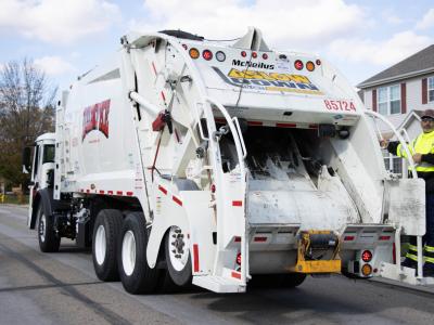 Image of Rumpke garbage truck