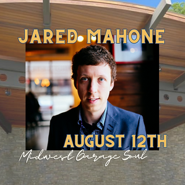 Image of Saturday, August 12 performer Jared Mahone