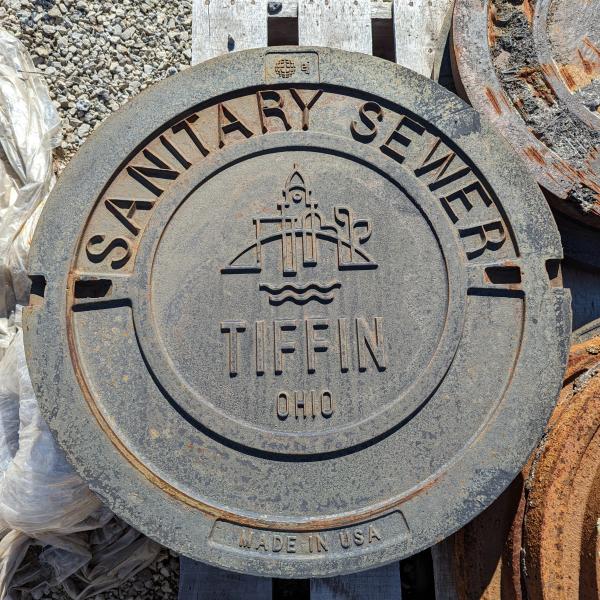 Picture of a sewer cover