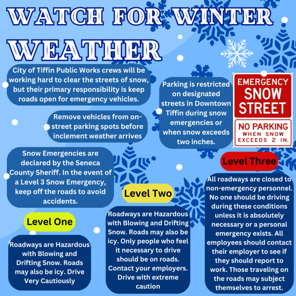 Image showing City of Tiffin winter weather tips